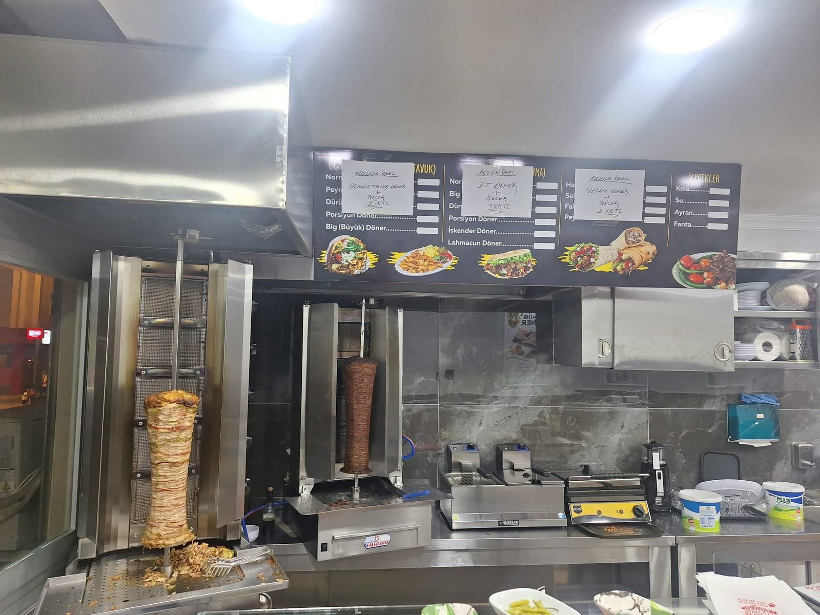 Tezgâhta dönen dana döner